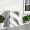 Kondicionierių uždangalas Balta 110 x 50 x 105 cm Plienas