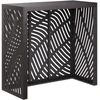 Kondicionierių uždangalas Juoda 110 x 50 x 105 cm Plienas
