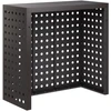 Kondicionierių uždangalas Juoda 110 x 50 x 105 cm Plienas