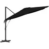 Roma Parasol Juoda 286 x 284 x 265 cm Aliuminis ir poliesteris