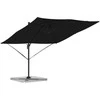 Roma Parasol Juoda 286 x 284 x 265 cm Aliuminis ir poliesteris