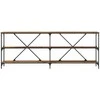 Konsolinis stalas Senas medis 200 x 30 x 75 cm Apdirbta mediena