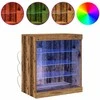 LED Bufetas Senas medis 60,5 x 37 x 67 cm Apdirbta mediena