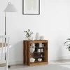 LED Bufetas Senas medis 60,5 x 37 x 67 cm Apdirbta mediena