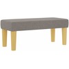 Kiemas lova su pagalve Tortora 190 x 90 cm audinys