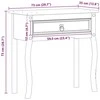 Konsolės stalas Balta 73 x 35 x 73 cm Kietos pušies mediena