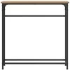 Konsolinis stalas Amatininkų ąžuolas 75 x 19,5 x 75 cm