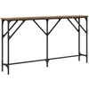 Konsolinis stalas Senovinis medis 140 x 23 x 75 cm
