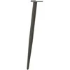 Kavos staliuko kojelės, 4 vnt., antracito, 72-73cm, plienas