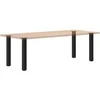 Konsolinio stalo kojelės, 4 vnt., juodos, 72-74 cm, plienas