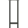 Kavos staliuko kojelės, antracito, 2 vnt., 28x(72-73)cm