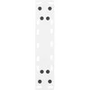 Konsolinio stalo kojos, baltos, 2 vnt., 28x(72-73) cm, plienas