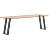 Konsolinio stalo kojos, U formos, 2 vnt., antracito spalvos, 38x(72-73) cm, plienas