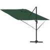 Roma Parasol Žalia 286 x 284 x 265 cm Aliuminis ir poliesteris