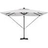 Roma Parasol Smėlio 286 x 284 x 270 cm Aliuminis ir poliesteris