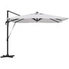 Roma Parasol Smėlio 286 x 284 x 270 cm Aliuminis ir poliesteris
