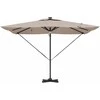 Roma Parasol 286 x 284 x 270 cm Aliuminis ir poliesteris