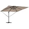 Roma Parasol 286 x 284 x 270 cm Aliuminis ir poliesteris