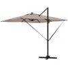 Roma Parasol 286 x 284 x 270 cm Aliuminis ir poliesteris