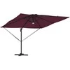 Roma Parasol Raudona 286 x 284 x 270 cm
