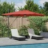 Roma Parasol Raudona 286 x 284 x 270 cm