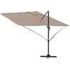 Skėtis nuo saulės Taupe 351 x 250 x 260 cm
