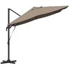 Skėtis nuo saulės Taupe 351 x 250 x 260 cm