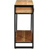 Konsolinis stalas Ruda 120 x 33 x 75 cm Kietos akacijos mediena