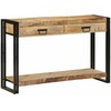 Konsolinis stalas Ruda 120 x 33 x 75 cm Kietas mango medis