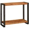 Konsolinis stalas Ruda 90 x 33 x 75 cm Kietos akacijos mediena