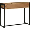 Konsolinis stalas Ruda 90 x 35 x 75 cm Kietos akacijos mediena