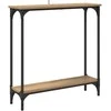 Konsolinis stalas Amatininkų ąžuolas 75 x 22,5 x 75 cm
