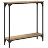 Konsolinis stalas Amatininkų ąžuolas 75 x 22,5 x 75 cm
