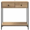 Konsolinis stalas Amatininkų ąžuolas 75 x 34,5 x 75 cm