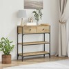 Konsolinis stalas Amatininkų ąžuolas 72.5 x 25 x 75 cm