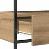 Konsolinis stalas su stalčių Amatininkų ąžuolas 75 x 40 x 75 cm