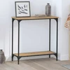 Konsolinis stalas artisano ąžuolo 75 x 30.5 x 75 cm