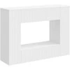 Konsolinis stalas Baltas 101 x 29 x 74 cm Dirbtinė mediena