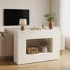 Konsolinis stalas Baltas 101 x 29 x 74 cm Dirbtinė mediena