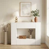 Konsolinis stalas Baltas 101 x 29 x 74 cm Dirbtinė mediena