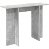 Konsolinis stalas Betono pilka 100 x 30 x 75 cm