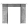 Konsolinis stalas Betono pilka 100 x 30 x 75 cm