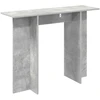 Konsolinis stalas Betono pilka 100 x 30 x 75 cm