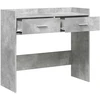 Konsolinis stalas Betono pilka 90 x 35 x 80 cm Apdirbta mediena