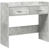 Konsolinis stalas Betono pilka 90 x 35 x 80 cm Apdirbta mediena