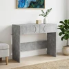 Konsolinis staliukas Betono pilka 96,5 x 38 x 75 cm