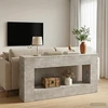 Konsolinis stalas Betono Pilka 155 x 29 x 74 cm