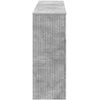 Konsolinis stalas Dryžuotas Betono Pilka 155 x 29 x 74 cm