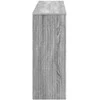Konsolinis stalas Dryžuotas Pilka Sonoma 155 x 29 x 74 cm