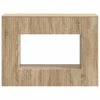 Konsolinis stalas Dryžuotas Sonoma ąžuolas 101 x 29 x 74 cm